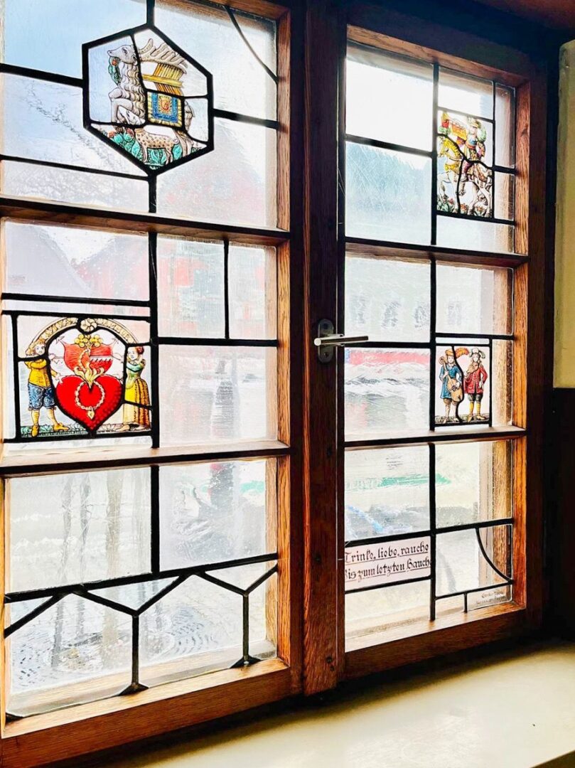 Detailansicht Fenster Stube