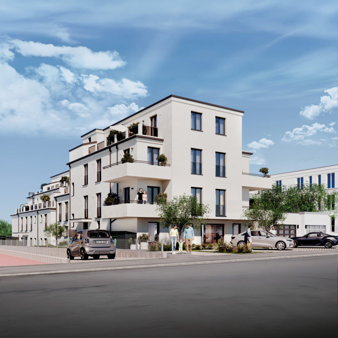 VISUALISIERUNG - STRASSENANSICHT 2
