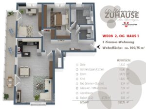 Grundriss Wohnung 08